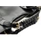 Женская сумка Zara Shopper кожаная черная