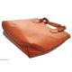 Женская сумка Zara Shopper кожаная оранжевая