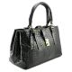 Женская сумка Bottega Veneta Roma Intrecciato черная