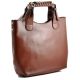 Женская сумка Zara Shopper 2 коричневая