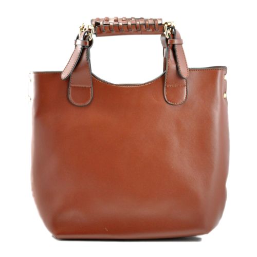 Женская сумка Zara Shopper Mild коричневая