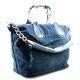 Женская сумка Givenchy Nightingale замшевая синяя