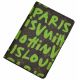 Обложка для паспорта Louis Vuitton зеленая