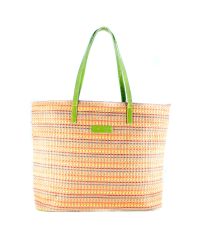 Плетеная пляжная сумка Valex зеленая
