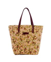 Плетеная пляжная сумка Valex корзинка коричневая