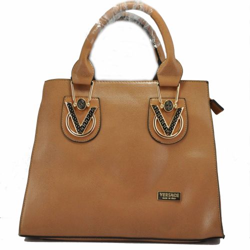 Женская сумка Versace коричневая