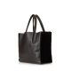Женская кожаная сумка poolparty-soho-black-velour черная