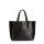 Женская кожаная сумка poolparty-soho-black-velour черная