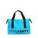 Спортивная сумка Poolparty Original голубая с черным