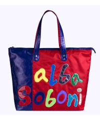 Женская сумка Alba Soboni А 141290 сине-красная