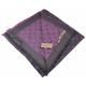 Шаль Louis Vuitton Denim Shawl фиолетовая с черным