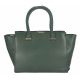 Женская сумка Victoria Beckham Quincy Bag уголки зеленая