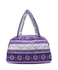 Стеганая сумка Poolparty ns2-nordic-purple