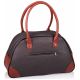 Женская сумка Alba Soboni А 130881 саквояж серая с рыжим