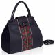 Женская сумка Alba Soboni 141331 черная с вышивкой