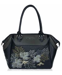 Женская сумка Alba Soboni А 141460 черно - серая