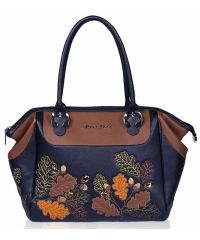 Женская сумка Alba Soboni А 141461 черно - коричневая