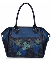 Женская сумка Alba Soboni А 141463 черно - синяя