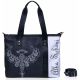 Женская сумка Alba Soboni А 141490 черная с серебристым