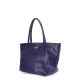 Женская кожаная сумка Poolparty desire-safyan-blue синяя