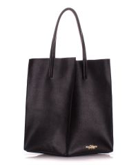 Женская кожаная сумка poolparty-milan-safyan-black черная