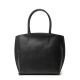 Женская кожаная сумка poolparty-pearl-black черная