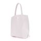 Женская кожаная сумка Poolparty pearl-white белая