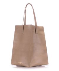 Женская кожаная сумка Poolparty milan-safyan-beige бежевая