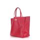 Женская кожаная сумка Poolparty soho-safyan-scarlet красная