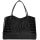 Женская кожаная сумка Мон-Март черная