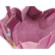 Женская кожаная сумка poolparty-soho-fuchsia фиолетовая