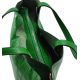 Женская кожаная сумка QE273 зеленая
