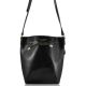 Женская кожаная сумка 3025 черная