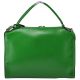 Женская кожаная сумка 0196 зеленая
