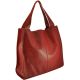 Женская кожаная сумка Mesho красная