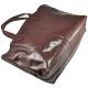 Женская кожаная сумка 10612 коричневая