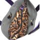 Женская кожаная сумка 8010-1 фиолетовая