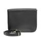 Женская кожаная сумка WELLBAGS Flapbag mini black w014.1 черная