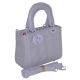 Женская сумка Dior Lady Dior Cannage Bag фиолетовая