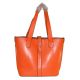 Женская кожаная сумка 7310-02 оранжевая