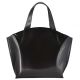 Женская кожаная сумка Shopper Belali полированная черная