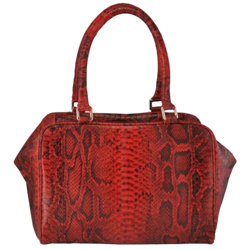 Женская кожаная сумка Belali Snake красная