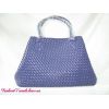 Женская сумка Bottega Veneta Cabat синяя