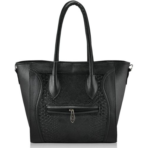 Женская сумка 4514 питон черная