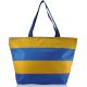 Пляжная сумка striped голубая