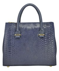 Женская сумка 4915 питон синяя