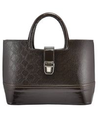 Женская сумка 2415 питон коричневая