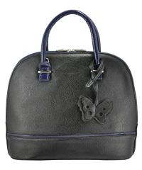 Женская сумка 3715 черная с синим