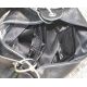 Женская кожаная сумка borsa velour черная