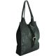 Женская кожаная сумка sg-48 черная